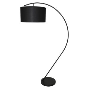 Joshua 1 Light Floor Lamp Black - JOSH1FLBLK