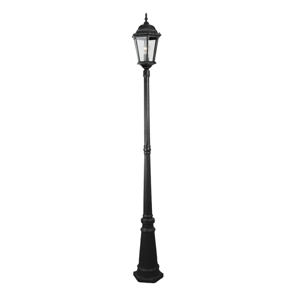 Junction Medium Outdoor Post Light Antique Black IP44 - 1001235