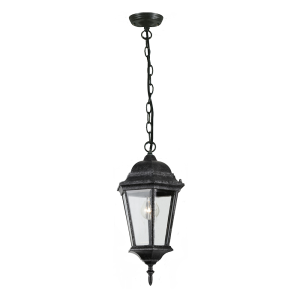 Junction Medium Chain Pendant Antique Black IP44 - 1001236