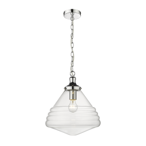 Spacey Large 1 Light Pendant Chrome - 1001247