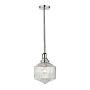 Jefferson Small 1 Light Pendant Chrome - 1001252