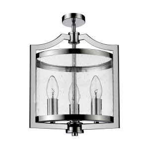 Tyson Small 3 Light Semi-Flush Mount Chrome - 1001259