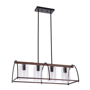 Lakewood 4 Light Bench Pendant Bronze - 1001293