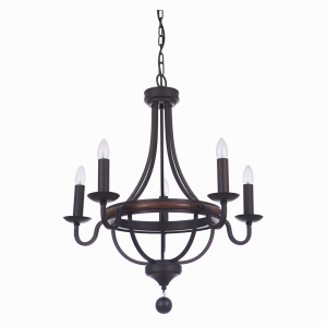 Lakewood 5 Light Pendant Bronze - 1001294