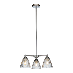 Summit 3 Light Pendant Chrome - 1001482