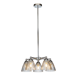 Summit 5 Light Pendant Chrome - 1001483