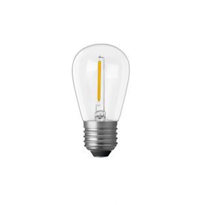 S14 3V DC LED 1W E27 Dimmable / Warm White - F127-S14-C-3V