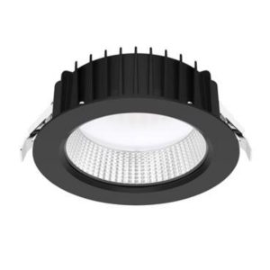 Neo-Pro 25W IP65 Dimmable Recessed LED Downlight Black / Tri-Colour - 20917