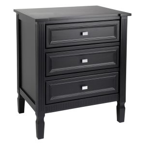 Merci Bedside Table Large Black - 30967