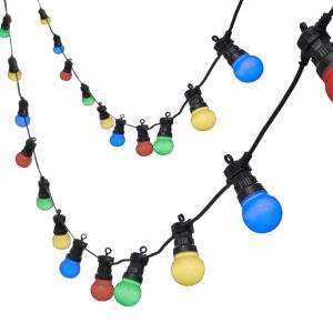 LED Festoon Multi-Coloured Light Kit - SLDFES-20CLD