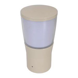 BL-200 1 Light Bollard Head Beige - 10706