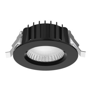 Neo-Pro 13W IP65 Dimmable Recessed LED Downlight Black / Tri-Colour - 20915