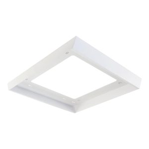 Backlit Surface Mounted 600x600mm Panel Frame White - 21550/05