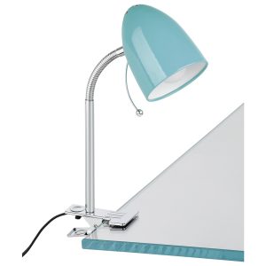 Lara Clamp Lamp Light Blue - 205256N