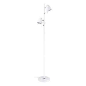 Lara 2 Light Floor Lamp White - 205284N