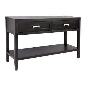 Soloman Console Table Small Black - 32517