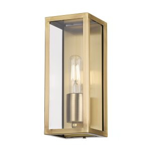 Arzano 1 Light Wall Light Small Antique Brass - ARZANO WB25-AB