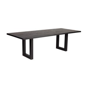 Leeton Dining Table 2m Black - B32358