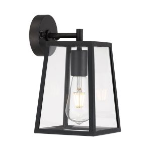 Cantena 1 Light Small Wall Light Black - CANTENA WB15-BK