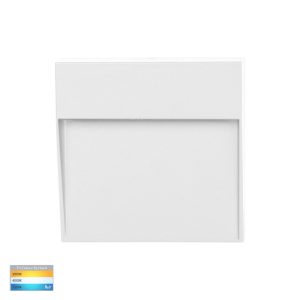 Fino 3W Square LED Step Light White / Tri-Colour - HV3268T-WHT-12V-SQ