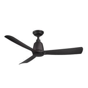 Kute 44" DC Ceiling Fan With Remote Control Black - KUT44BK