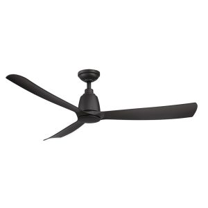 Kute 52" DC Ceiling Fan With Remote Control Black - KUT52BK