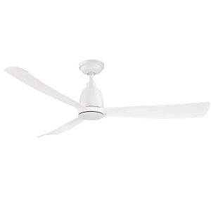 Kute 52" DC Ceiling Fan With Remote Control White - KUT52WH