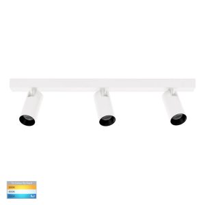 Revo 24W Dimmable LED Spotlight Bar White / Tri-Colour - HV4002T-3-WHT