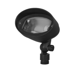 Marten 12~24V AC / DC G4 Cast Aluminium Adjustable Spike Area FloodLight Black - PFL1900BK