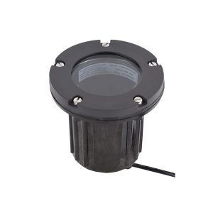 Giza 12~24V AC / DC MR16 Cast Aluminium Inground Uplight Black - PGL1300BK