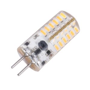 High Output 12V AC / DC 2.5W G4 Bi-Pin Dimmable LED Globe Warm White - PLV2-G4-30K