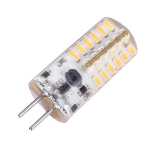 High Output 12V AC / DC 3.5W G4 Bi-Pin Dimmable LED Globe Warm White - PLV3-G4-27K