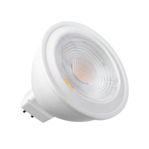 High Output 12V AC / DC 5W MR16 38° LED Globe Warm White - PLVS5-MR16-FL-27K