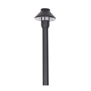 Wydra 12~24V AC / DC G4 Cast Aluminium 305mm Path Light Black - PPL1301BK-12