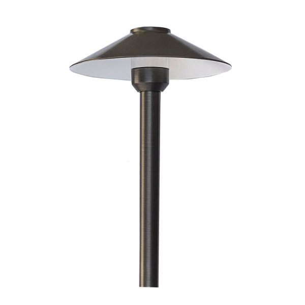 Java 3.5W LED 12V AC / DC Cast Brass 381mm Path Light Weathered Bronze - PPL2403WB-15-PLV3-G4-27K