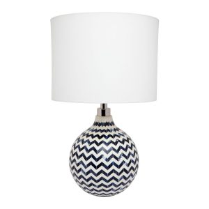 Heraldic Table Lamp Blue - 12328