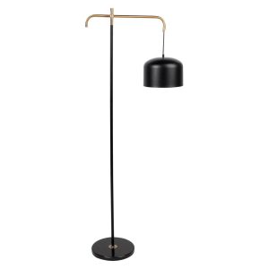 Ramsay Marble Floor Lamp Black - 13346