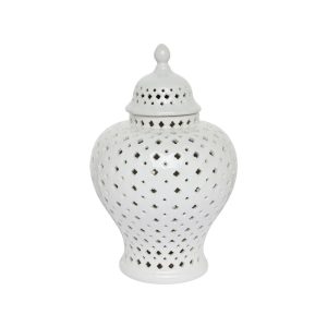 Minx Extra Small Temple Jar White - 51935