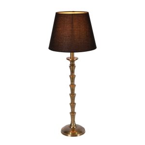 Jordan Table Lamp Antique Brass With Shade - ELPIM31320AB
