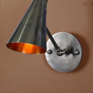 Cloudy Bay Wall Lamp Antique Silver - ELPIM52265AS