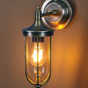 Noosa Outdoor Wall Lamp Antique Silver - ELPIM59837AS