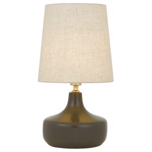 Gabino Ceramic Table Lamp Olive / Ivory - GABINO TL-OLIV