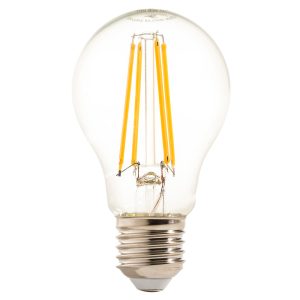 A60 E27 8W Dimmable LED Filament Globe / Warm White - HV9569W