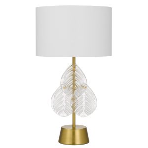 Melania Table Lamp Gold / White - MELANIA TL-GDWH