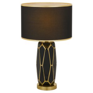 Pastor Ceramic Table Lamp Black - PASTOR TL-BKBK