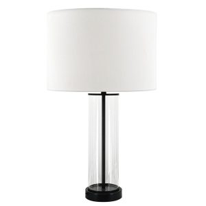 East Side Table Lamp Black / White - 12360