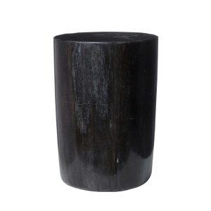 Binga Petrified Wood Table Black - FUR1050BL