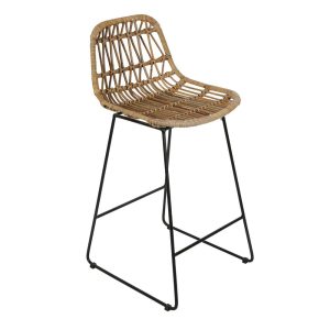 Comores Bar Stool Natural - FUR488GRY