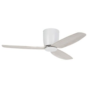 Seacliff 44" DC Ceiling Fan Matt White / Gessami Oak - 20523405