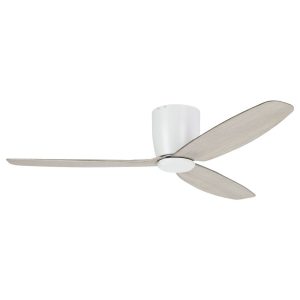 Seacliff 52" DC Ceiling Fan Matt White / Gessami Oak - 20523505